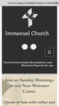 Mobile Screenshot of immanuelchurch.us
